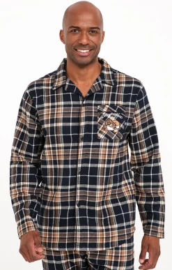 Pyjama long carreaux -