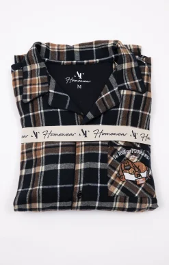 Pyjama long carreaux -