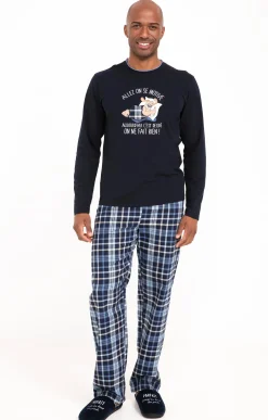 Pyjama long motivé -