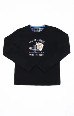 Pyjama long motivé -