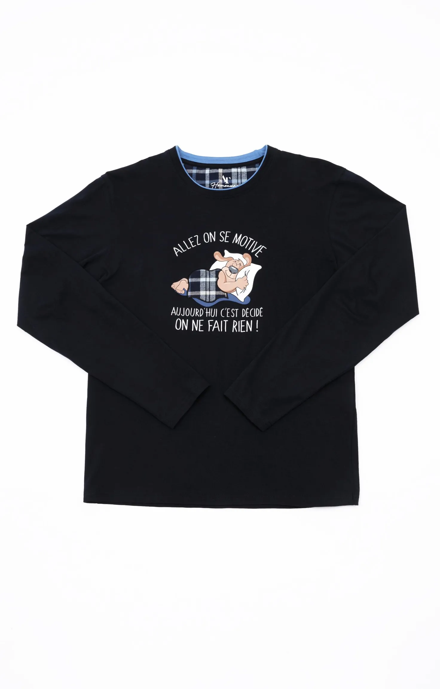 Pyjama long motivé -