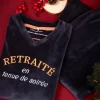 Pyjama long retraité -