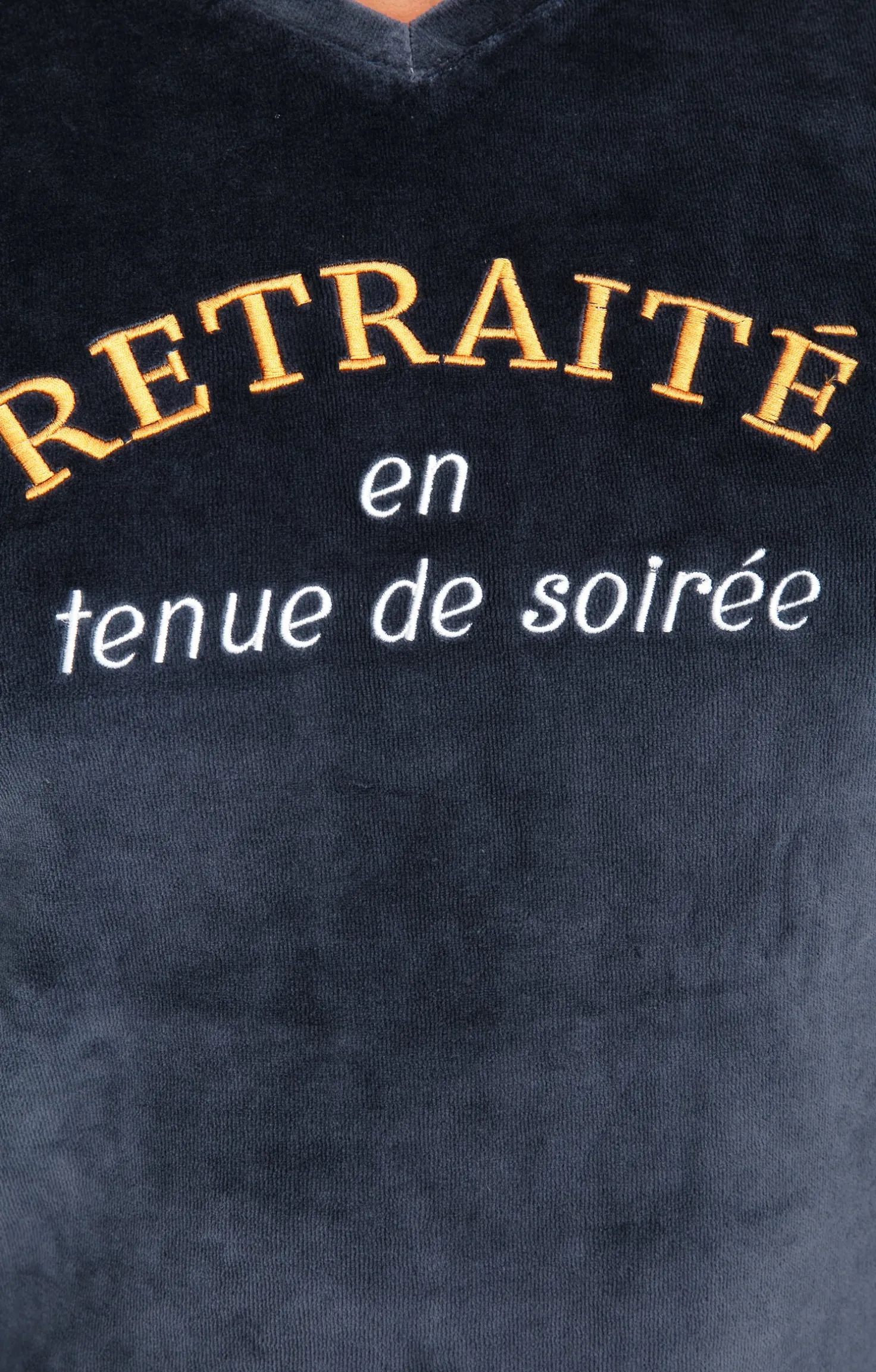 Pyjama long retraité -