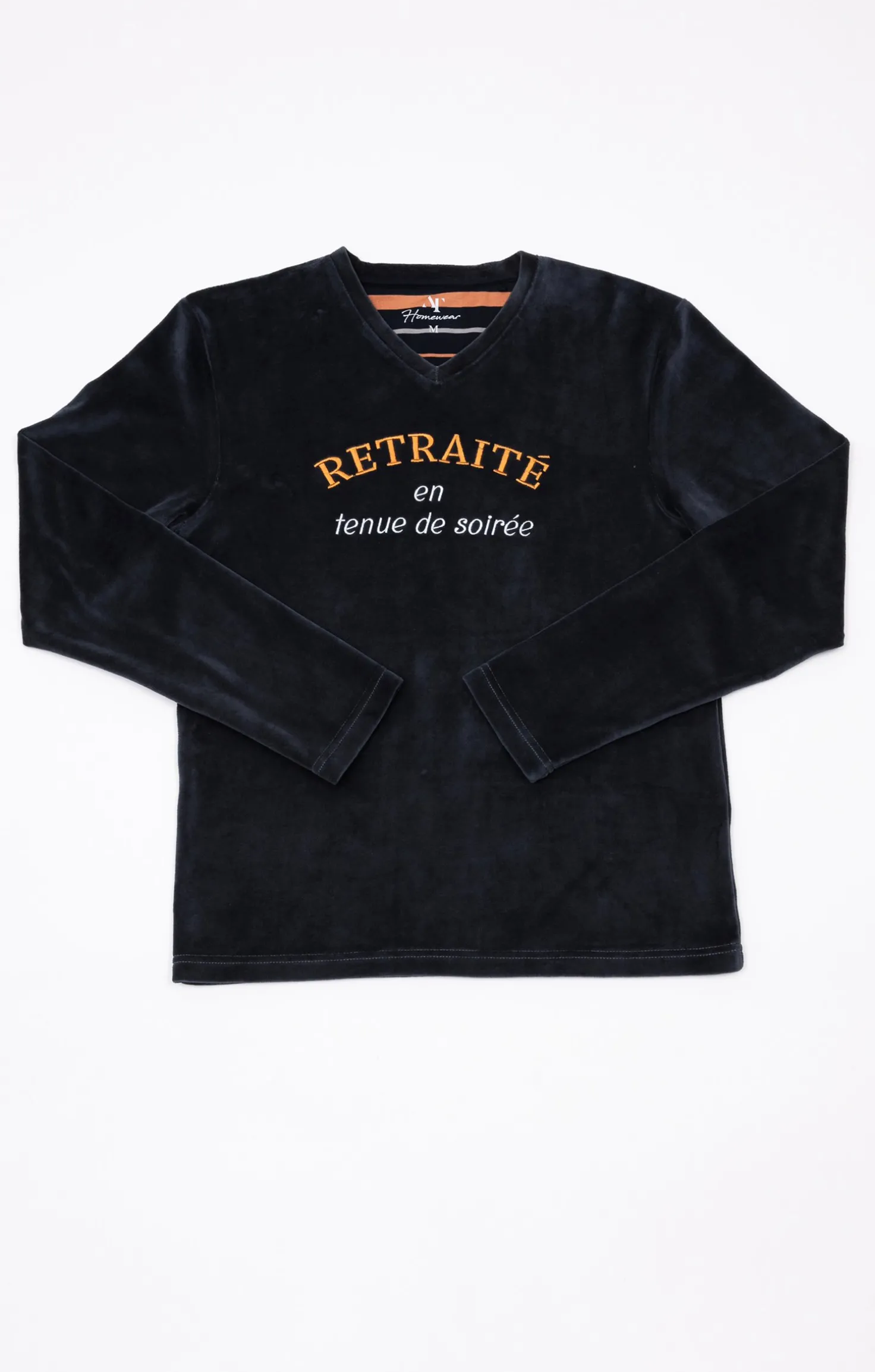 Pyjama long retraité -