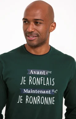 Pyjama long ronronne -