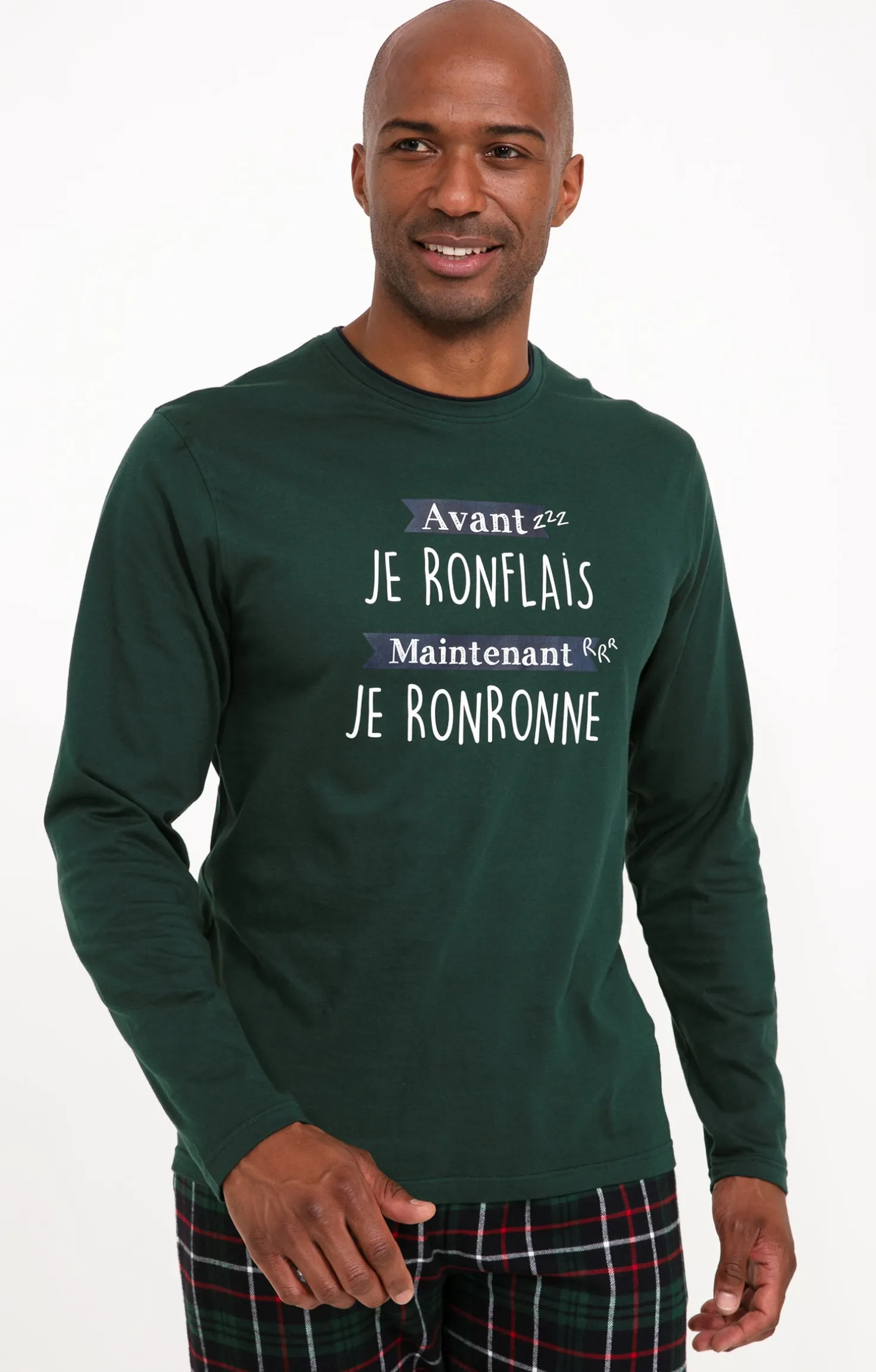 Pyjama long ronronne -