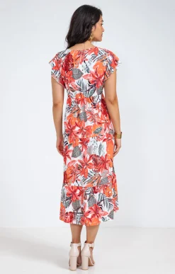 ROBE EN FIBRANNE ECO VERO ELASTIQUEE -