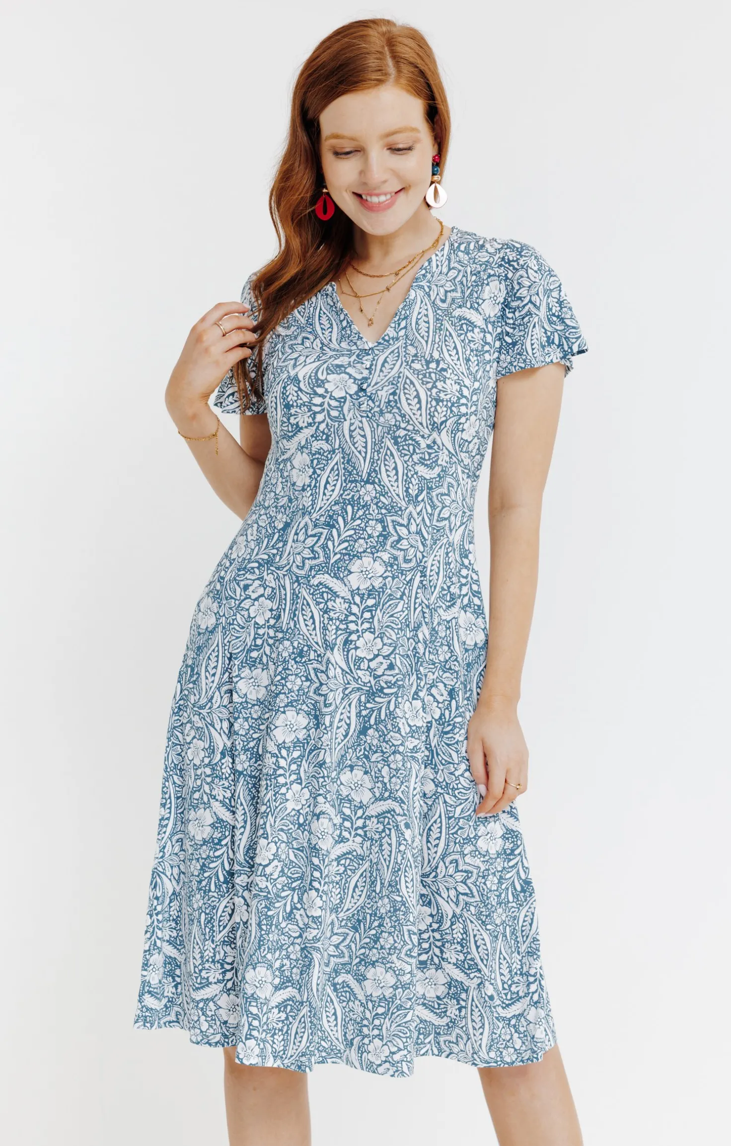 Robe en maille -
