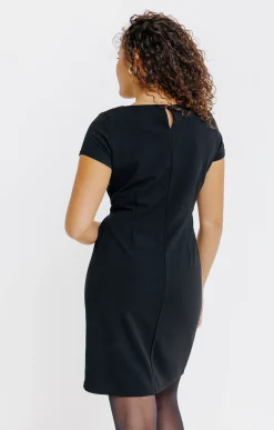 ROBE EN MAILLE STRUCTURE -