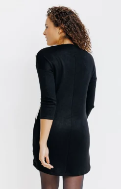 Robe pull en maille -