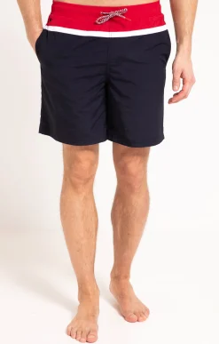 Short de bain navy long -