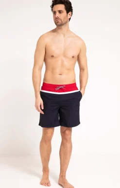Short de bain navy long -