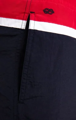 Short de bain navy long -