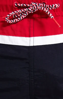 Short de bain navy long -