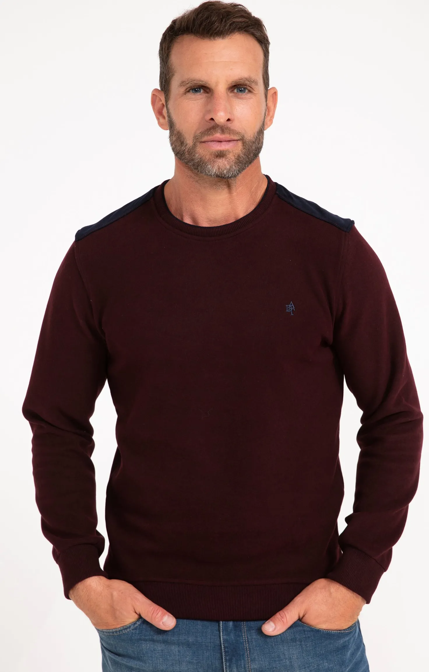 Sweat manches longues Contraste -