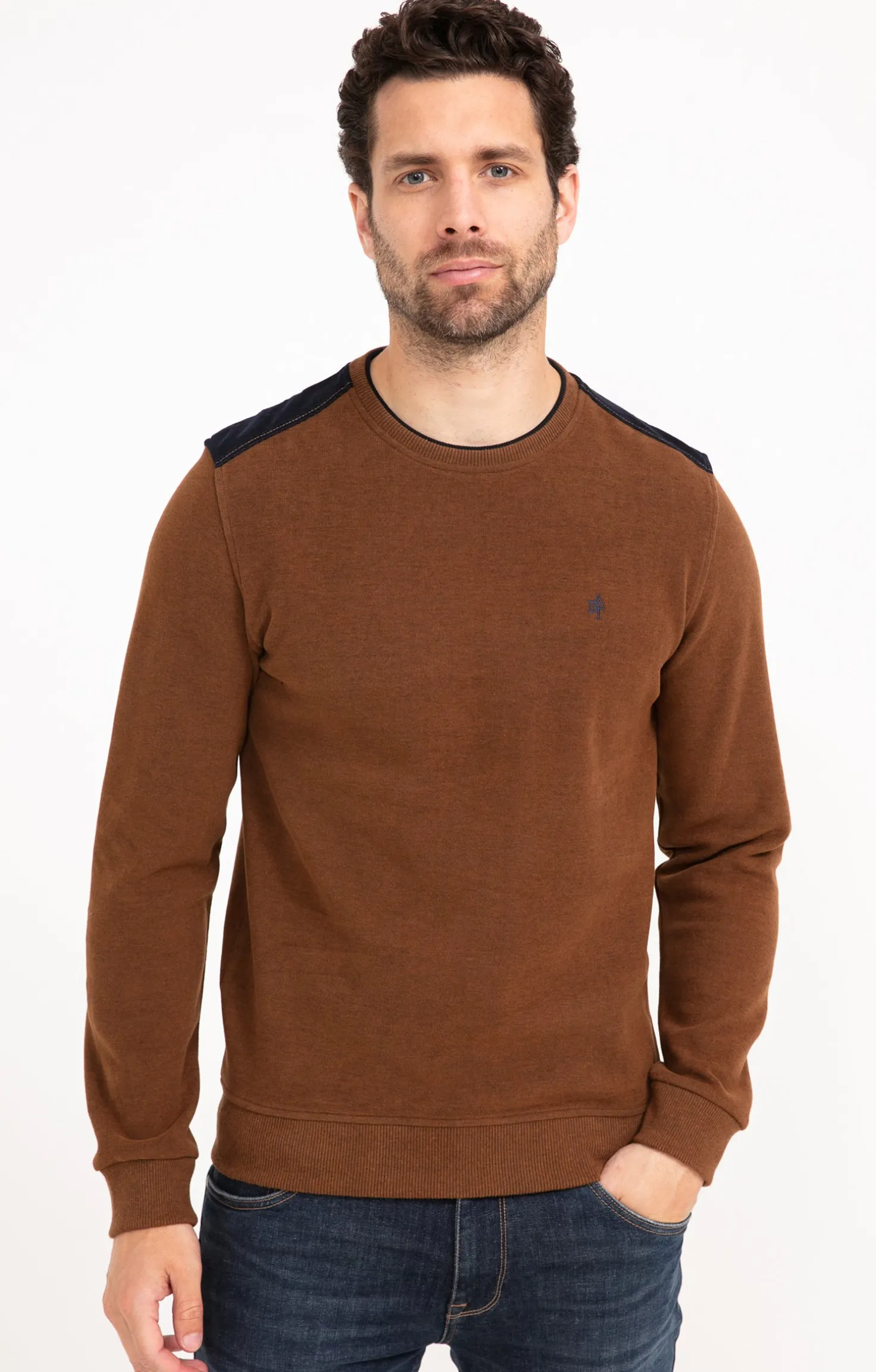 Sweat manches longues Contraste -