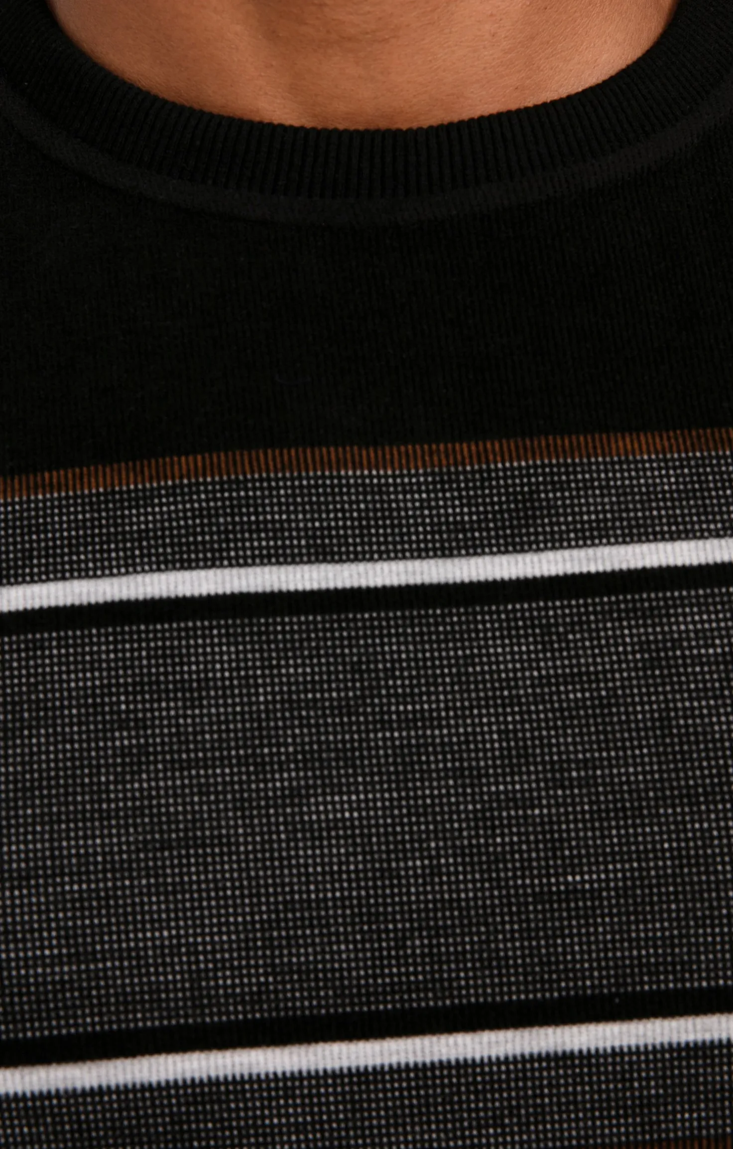 Sweat manches longues Raye Front -