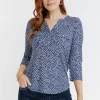 Tee-shirt col mao -