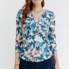 Tee-shirt col mao -