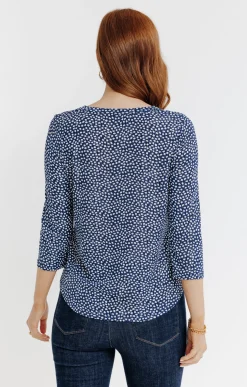 Tee-shirt col mao -