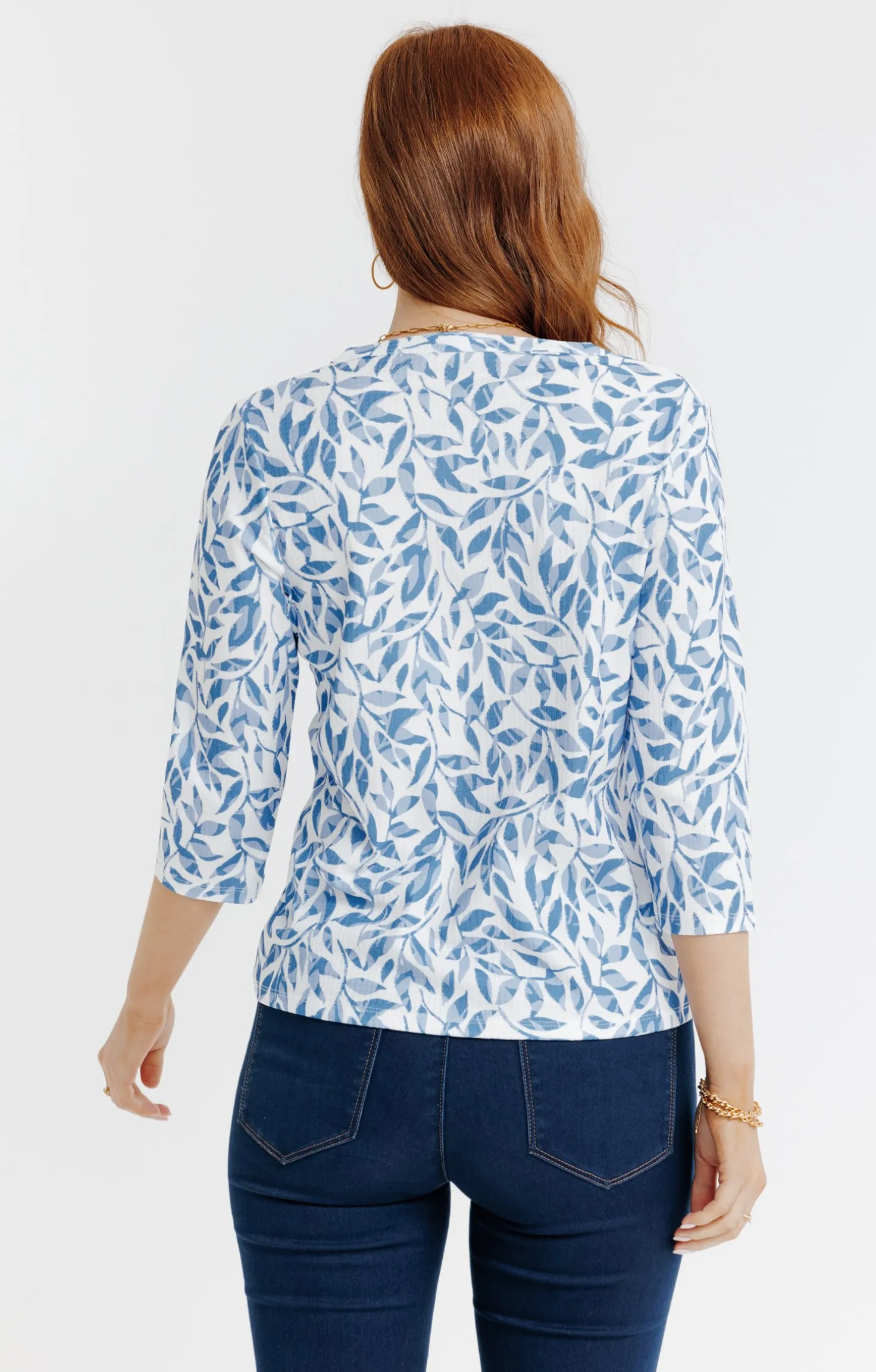 Tee-shirt col mao -