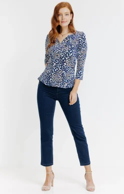 Tee-shirt col mao -