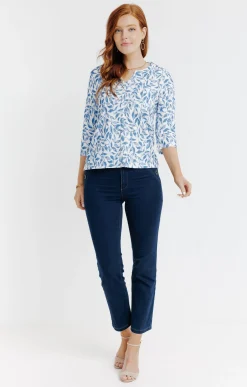 Tee-shirt col mao -