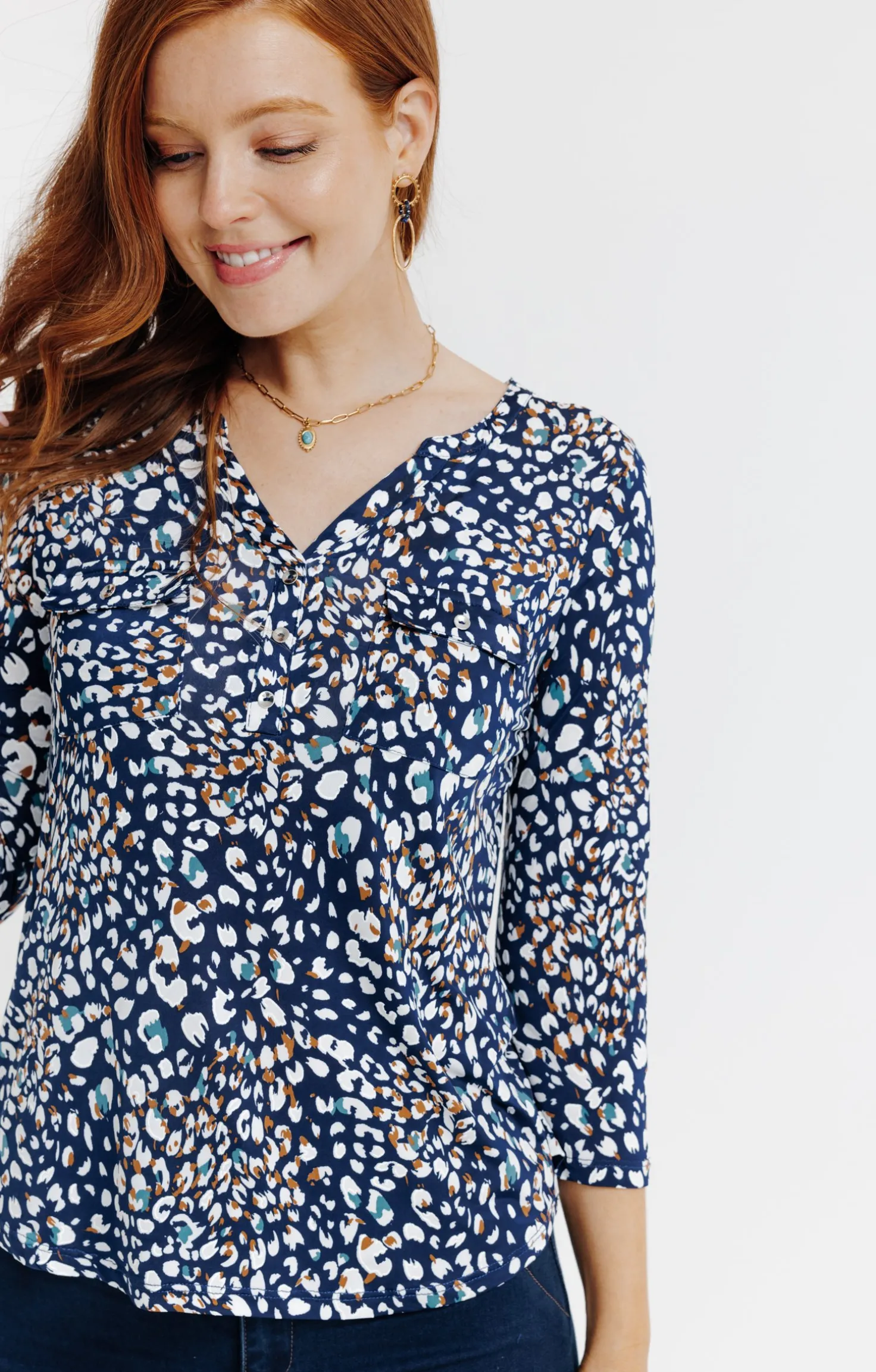 Tee-shirt col mao -