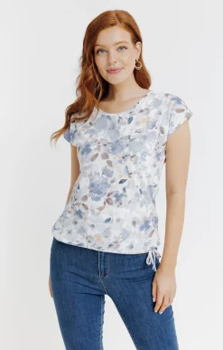 Tee-shirt col rond imprimé -