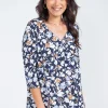 Tee-shirt col V -