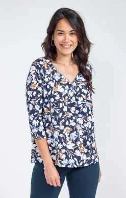 Tee-shirt col V -