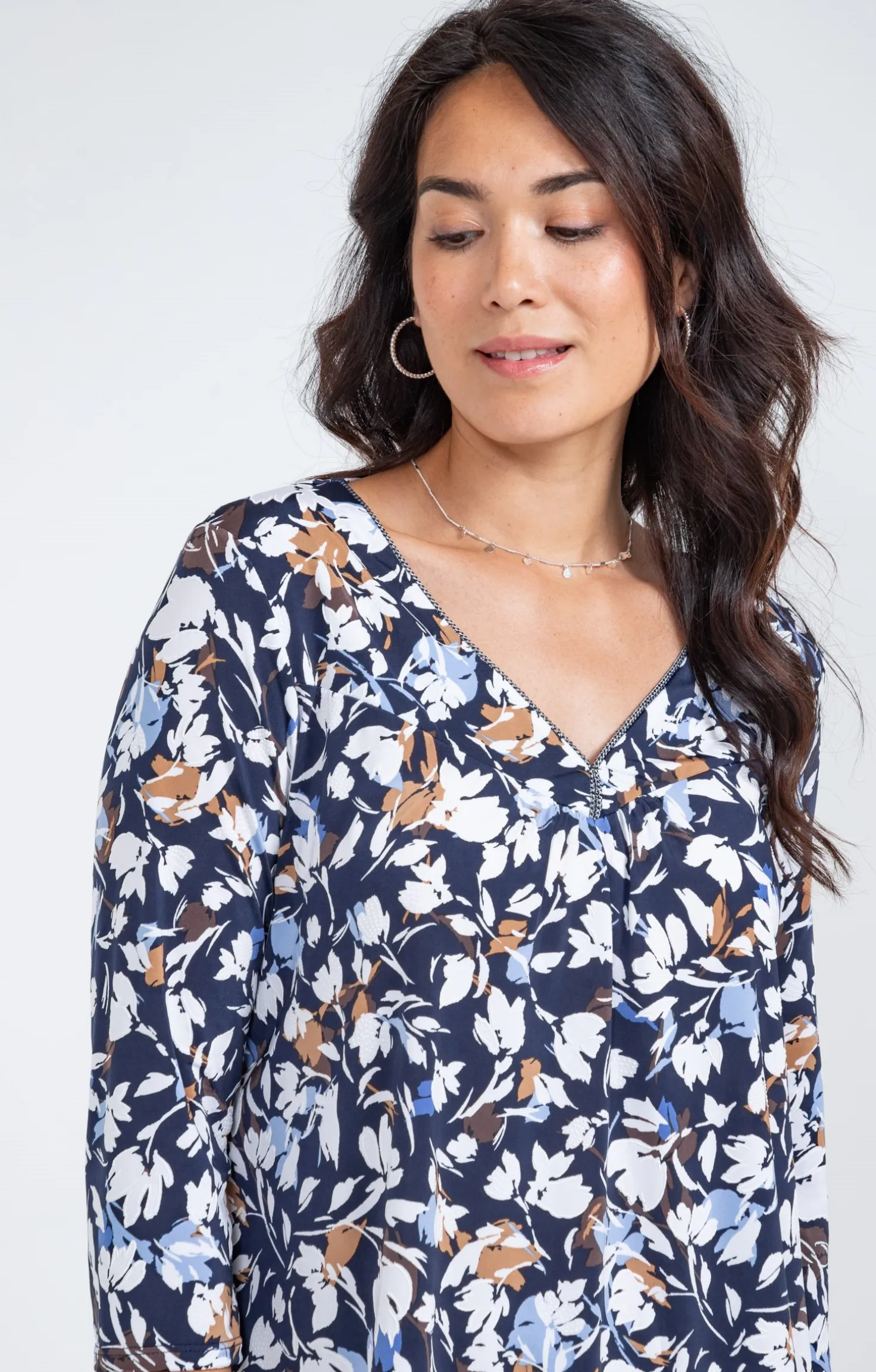 Tee-shirt col V -