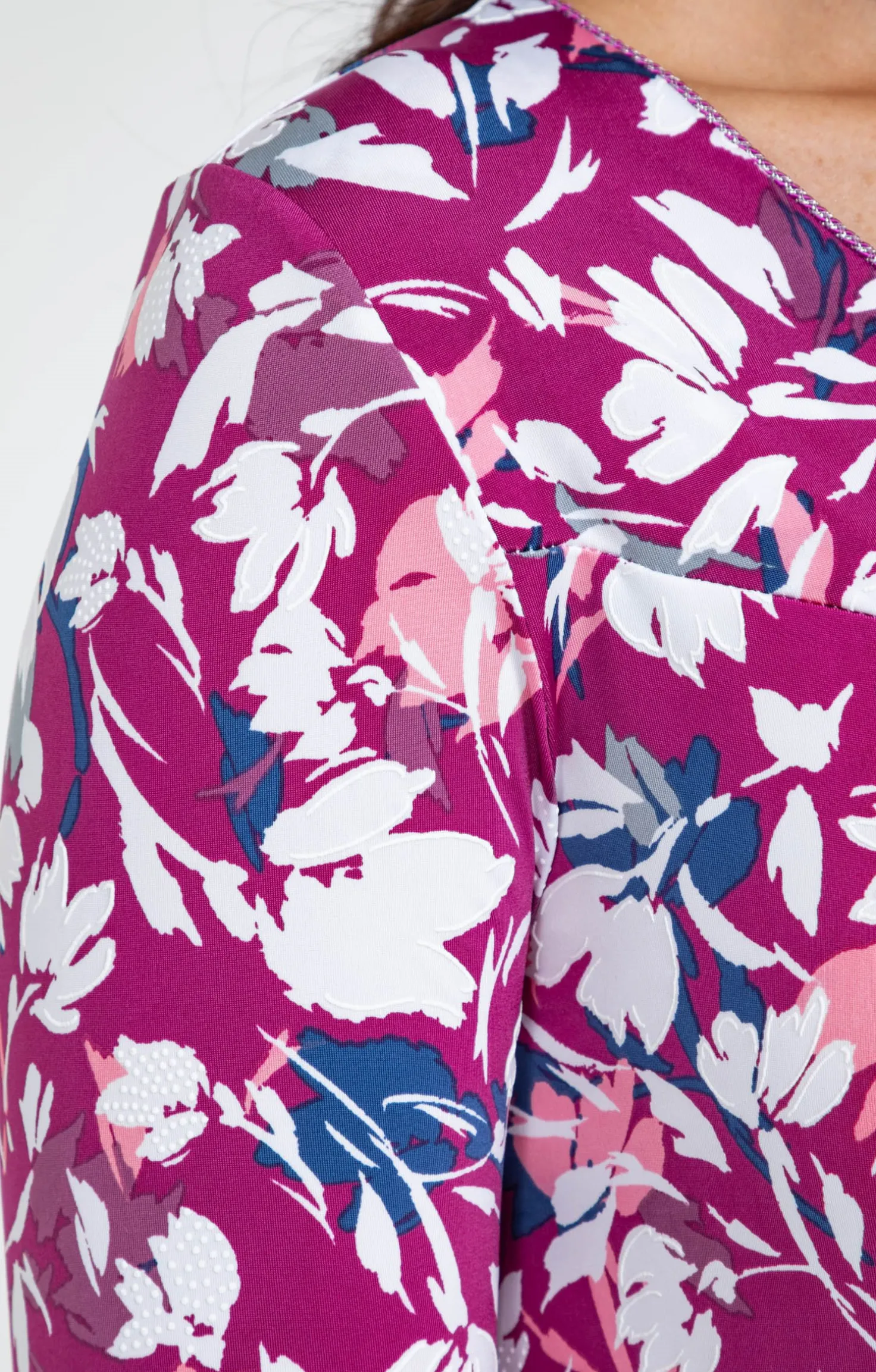 Tee-shirt col V -