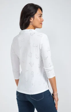 Tee-shirt imprimé foil -