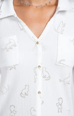 Tee-shirt imprimé foil -
