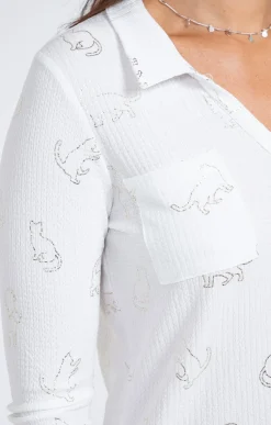 Tee-shirt imprimé foil -