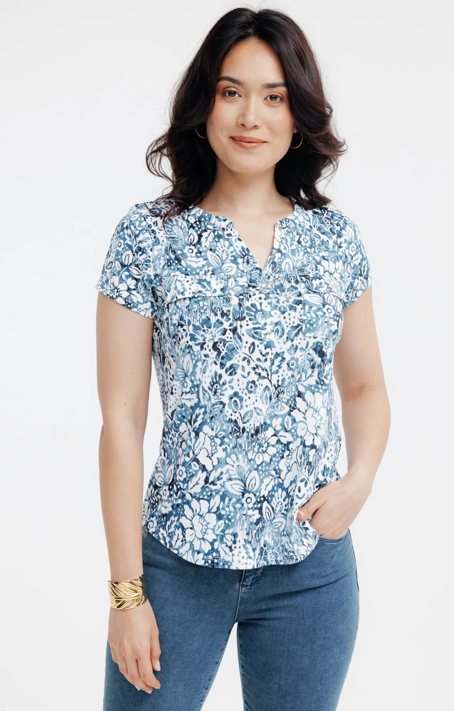 Tee-shirt imprimé manches courtes -