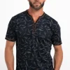 Tee-shirt manches courtes Black Leaf -