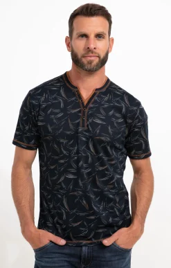 Tee-shirt manches courtes Black Leaf -