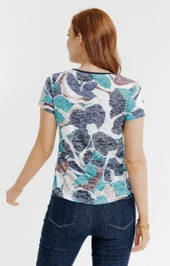 Tee-shirt manches courtes imprimé -