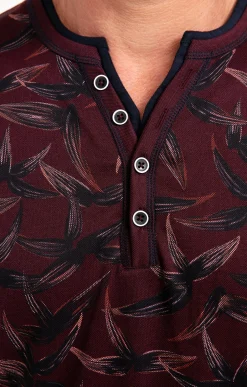 Tee-shirt manches courtes Black Leaf -