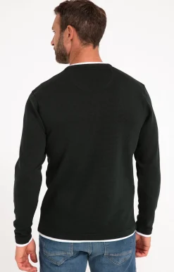 Tee-shirt manches longues Gauffre -