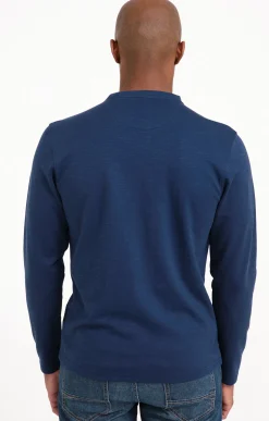 Tee-shirt manches longues Slub interlock -