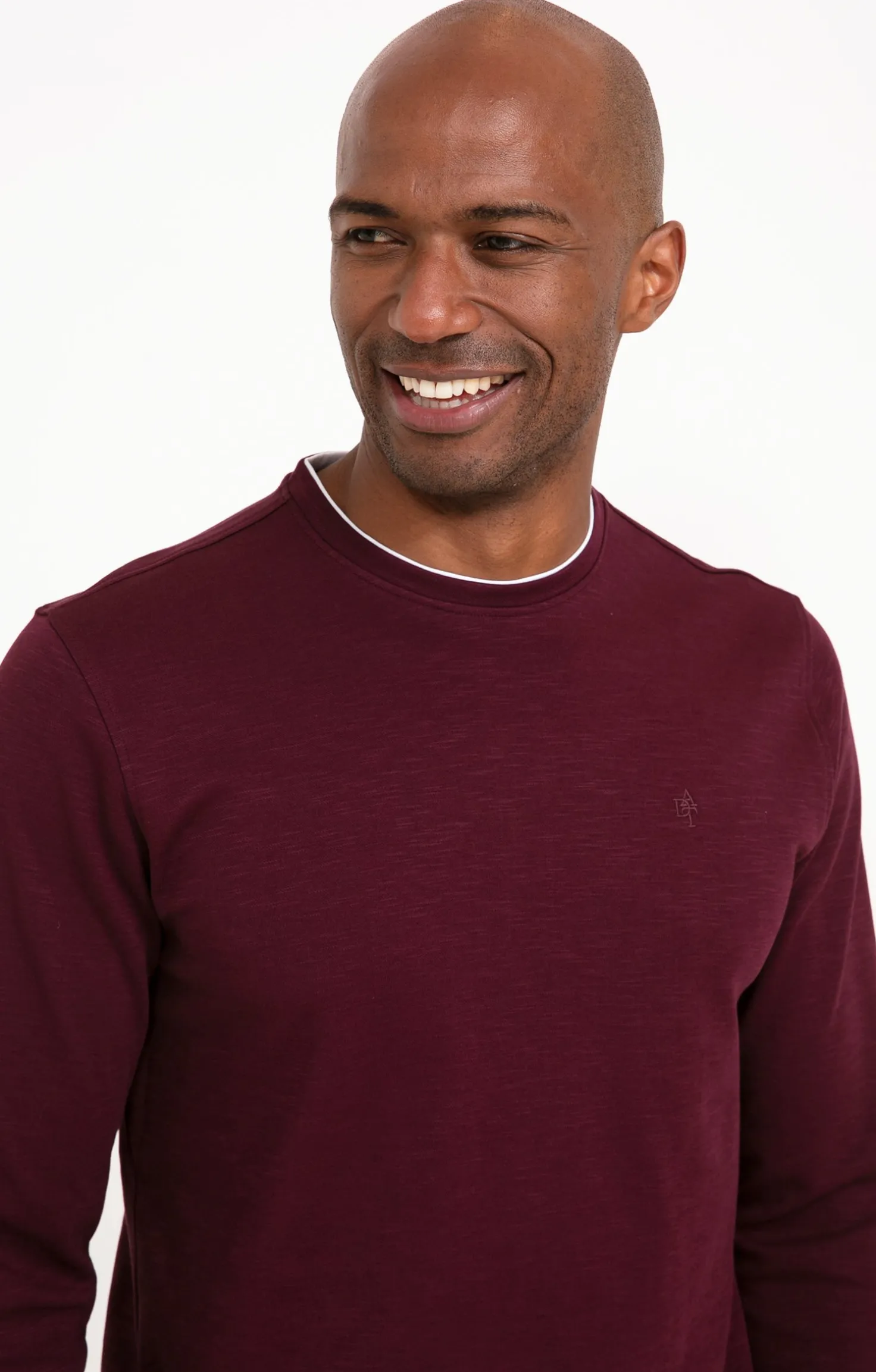Tee-shirt manches longues Slub interlock -