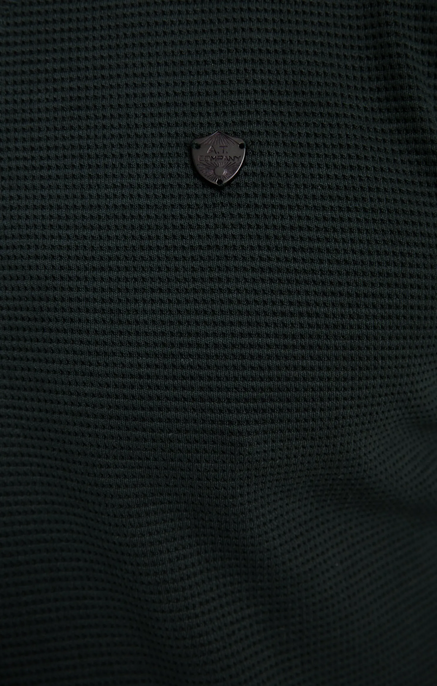 Tee-shirt manches longues Gauffre -