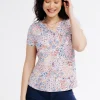 Tee-shirt été imprimé patch -