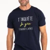 Tee-shirt t'inquiète je gère -