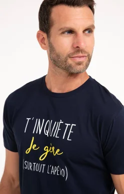 Tee-shirt t'inquiète je gère -