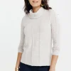 Tee-shirt uni col boule -