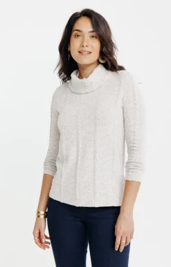 Tee-shirt uni col boule -